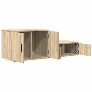 Úložná skříňka 2 pcs Sonoma dub 127 x 41 x 40 cm - obrázek 6