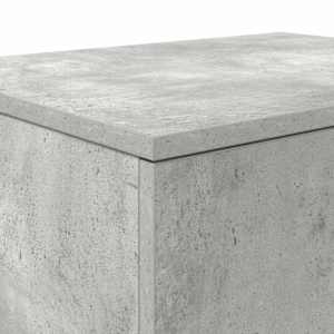 Úložná skříňka 2 pcs Betonově šedá 127 x 41 x 40 cm - obrázek 10