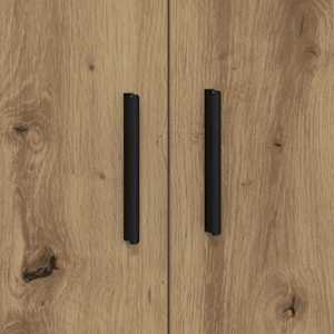 Úložná skříňka 2 pcs Artisanový dub 127 x 41 x 40 cm - obrázek 11