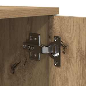 Úložná skříňka 2 pcs Artisanový dub 127 x 41 x 40 cm - obrázek 12