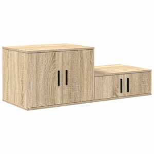 Úložná skříňka 2 pcs Sonoma dub 118 x 41 x 40 cm - obrázek 5
