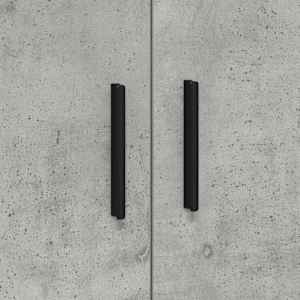 Úložná skříňka 2 pcs Betonově šedá 118 x 41 x 40 cm - obrázek 11
