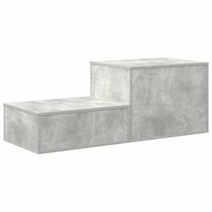 Úložná skříňka 2 pcs Betonově šedá 118 x 41 x 40 cm - obrázek 9
