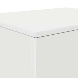 Úložná skříňka 2 pcs Bílá 108 x 41 x 40 cm kompozitní dřevo - obrázek 10