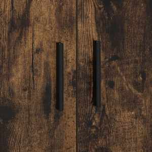 Úložná skříňka 2 pcs Kouřový dub 108 x 41 x 40 cm - obrázek 11
