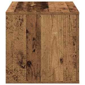Úložná skříňka 2 pcs Staré dřevo 108 x 41 x 40 cm - obrázek 8