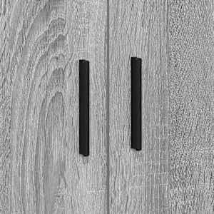 Úložná skříňka 2 pcs Šedá Sonoma 103 x 41 x 40 cm - obrázek 11
