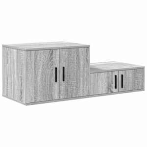 Úložná skříňka 2 pcs Šedá Sonoma 103 x 41 x 40 cm - obrázek 5