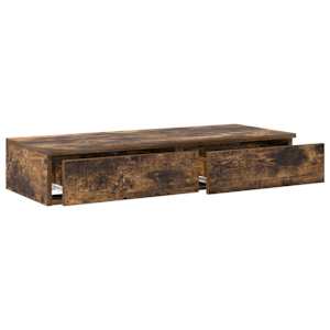 Zásuvky pod postel se zásuvkou Kouřový dub 80 x 36,5 x 16,5 cm - obrázek 5