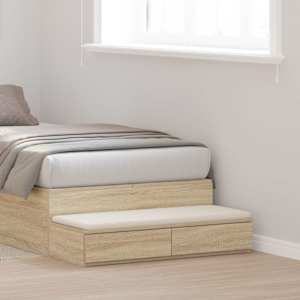 Zásuvky pod postel se zásuvkou Sonoma dub 90 x 36,5 x 16,5 cm - obrázek 1