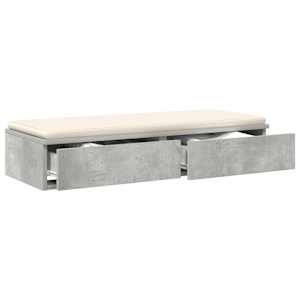Zásuvky pod postel Betonově šedá 90 x 36,5 x 16,5 cm - obrázek 3