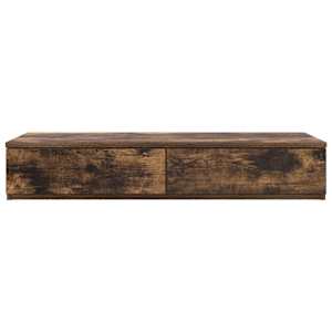 Zásuvky pod postel se zásuvkou Kouřový dub 90 x 36,5 x 16,5 cm - obrázek 6
