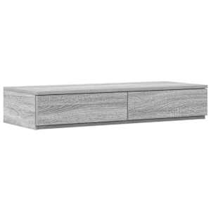 Zásuvky pod postel se zásuvkou Šedá Sonoma 90 x 36,5 x 16,5 cm - obrázek 2