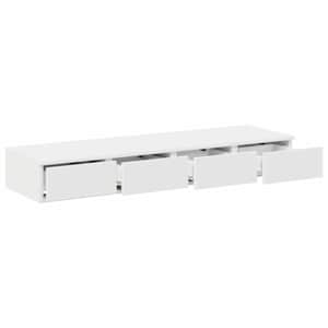 Zásuvky pod postel Bílá 120 x 36,5 x 16,5 cm kompozitní dřevo - obrázek 5