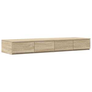 Zásuvky pod postel se zásuvkou Sonoma dub 120 x 36,5 x 16,5 cm - obrázek 2
