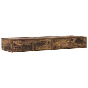 Zásuvky pod postel se zásuvkou Kouřový dub 120 x 36,5 x 16,5 cm - obrázek 8