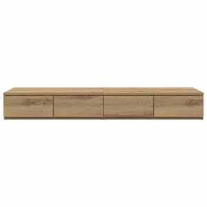Zásuvky pod postel Artisanový dub 120 x 36,5 x 16,5 cm - obrázek 6