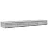 vidaXL Voodisahtlid Hall Sonoma 150 x 36,5 x 16,5 cm Tehispuit