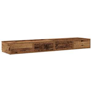 Zásuvky pod postel se zásuvkou Staré dřevo 150 x 36,5 x 16,5 cm - obrázek 8