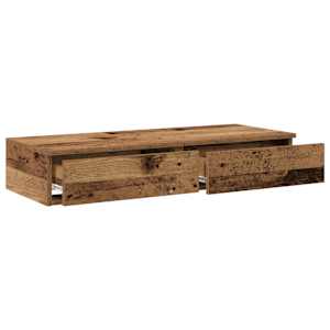 Zásuvky pod postel se zásuvkou Staré dřevo 75 x 36,5 x 16,5 cm - obrázek 5
