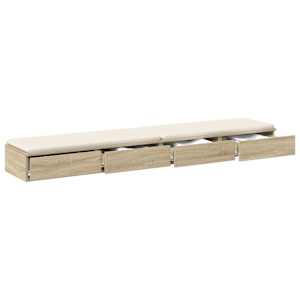 Zásuvky pod postel se zásuvkou Sonoma dub 180 x 36,5 x 16,5 cm - obrázek 3