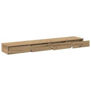 Zásuvky pod postel Artisanový dub 180 x 36,5 x 16,5 cm - obrázek 5