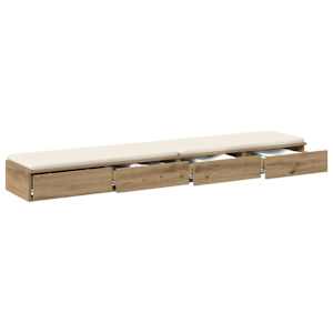 Zásuvky pod postel Artisanový dub 180 x 36,5 x 16,5 cm - obrázek 3