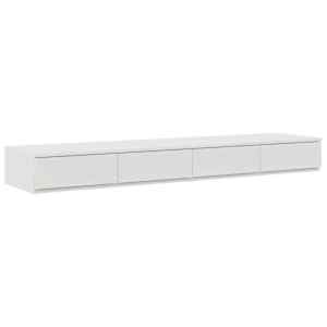 Zásuvky pod postel Bílá 135 x 36,5 x 16,5 cm kompozitní dřevo - obrázek 2