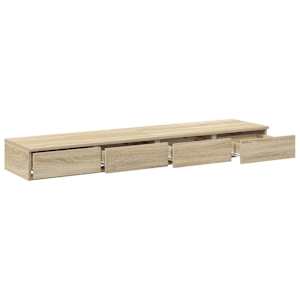 Zásuvky pod postel se zásuvkou Sonoma dub 135 x 36,5 x 16,5 cm - obrázek 5