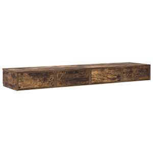 Zásuvky pod postel se zásuvkou Kouřový dub 135 x 36,5 x 16,5 cm - obrázek 8