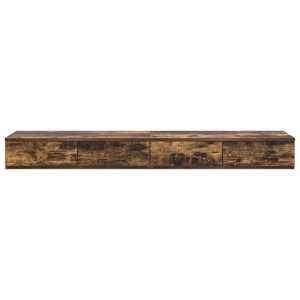 Zásuvky pod postel se zásuvkou Kouřový dub 135 x 36,5 x 16,5 cm - obrázek 6