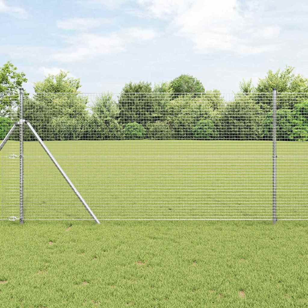 Svejset trådhegn 1.4x10 m Galvaniseret stål