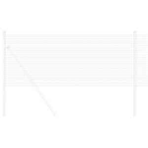 Svařovaný drátěný plot 5000 x 100 cm Stříbrná - obrázek 3