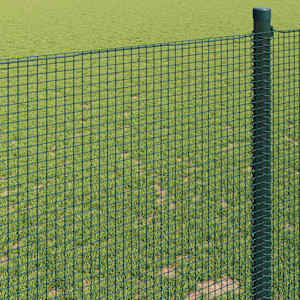 Svařovaný drátěný plot 1000 x 120 cm Zelená - obrázek 4