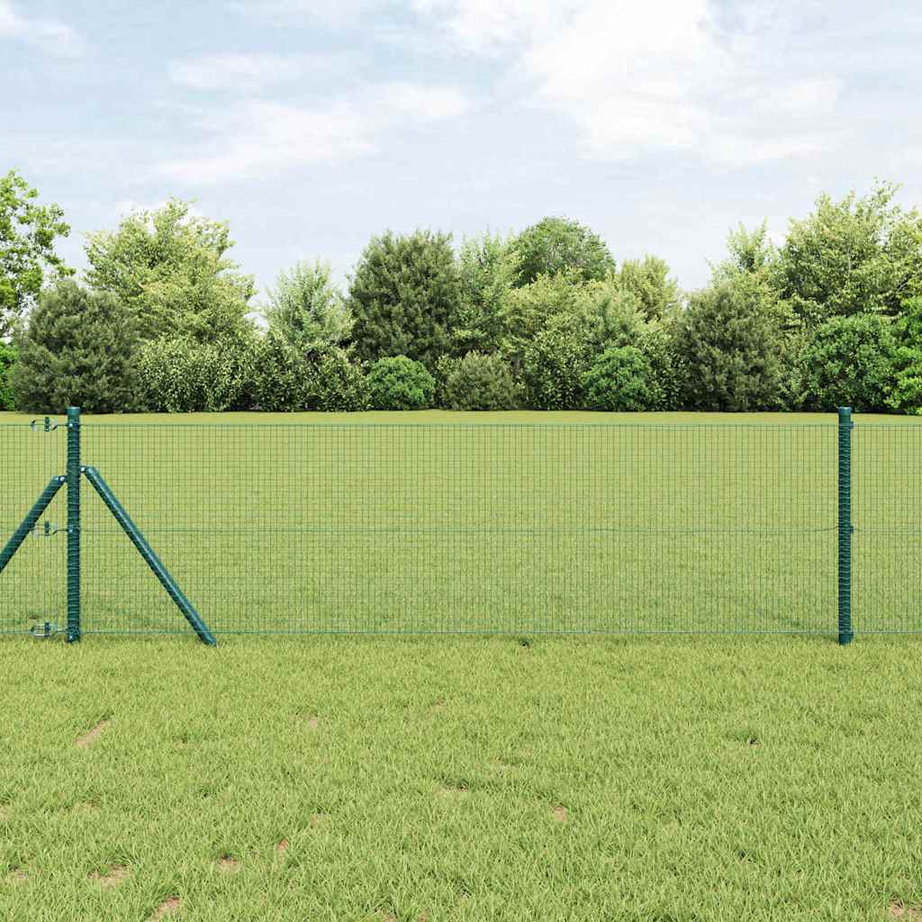 Keevitatud Juhtmetraad Roheline 0.5x100 m Teras