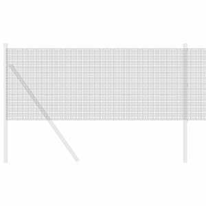 Svařovaný drátěný plot 2500 x 40 cm Šedá - obrázek 3
