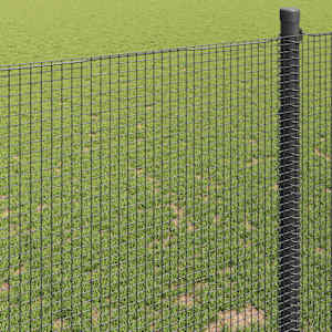 Svařovaný drátěný plot 2500 x 120 cm Šedá - obrázek 4