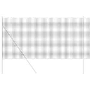 Svařovaný drátěný plot 2500 x 120 cm Šedá - obrázek 3
