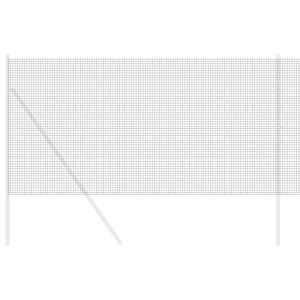 Svařovaný drátěný plot 5000 x 140 cm Šedá - obrázek 3