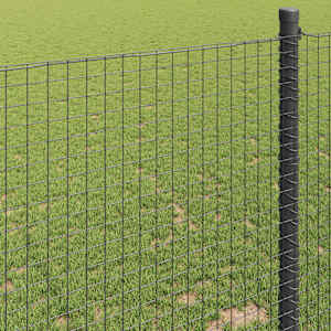 Svařovaný drátěný plot 5000 x 140 cm Šedá - obrázek 4