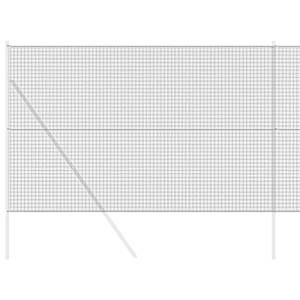 Svařovaný drátěný plot 50 x 1,5 m PVC Šedá - obrázek 3