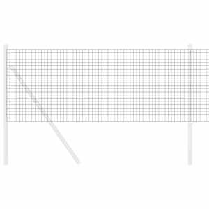 Svařovaný drátěný plot 10000 x 80 cm Šedá - obrázek 3