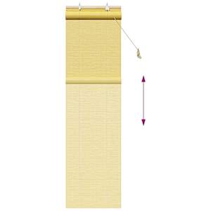 Roleta Žlutá 60 x 220 cm Bambus - obrázek 13