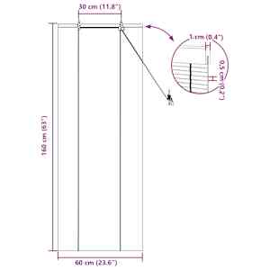 Roleta Příroda 60 x 160 cm Bambus - obrázek 15