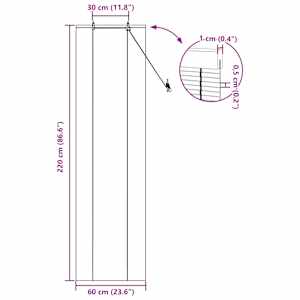 Roleta Příroda 60 x 220 cm Bambus - obrázek 15