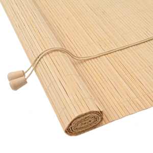 vidaXL Rulookardin Loodus 80 x 160 cm Bambus