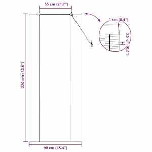 Roleta Příroda 90 x 220 cm Bambus - obrázek 15