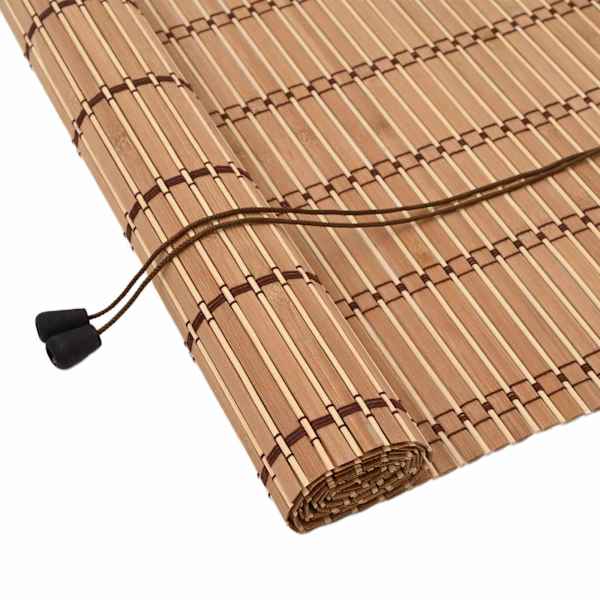 vidaXL Rulookardin Loodus 60 x 160 cm Bambus