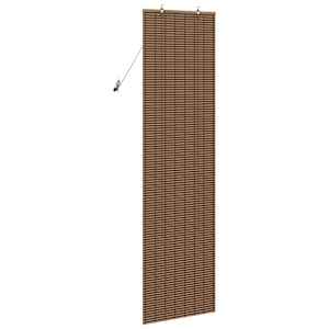 Roleta se záclonami Hnědá 60 x 220 cm bambus - obrázek 5
