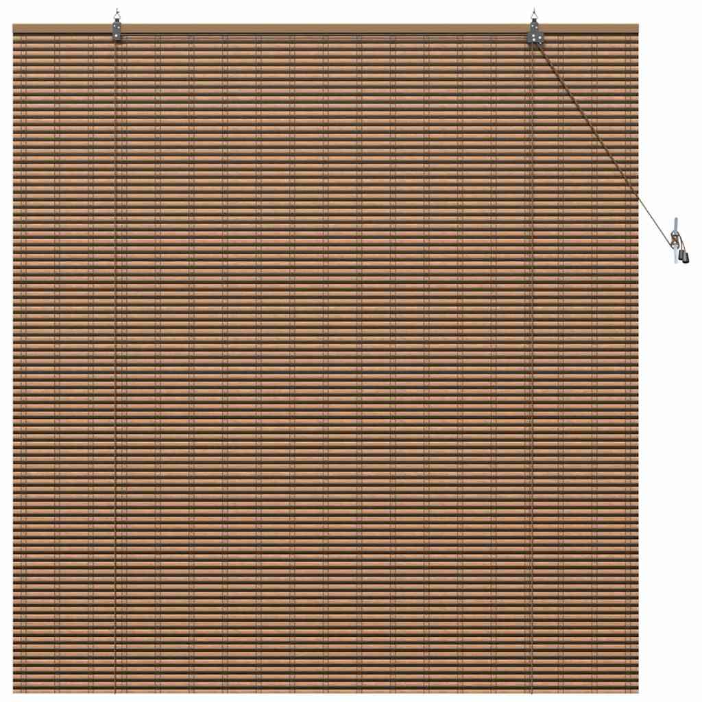vidaXL Ablak Függönyök & Árnyékolók Barna 140 x 160 cm bambusz
